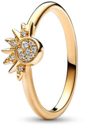 Pandora Égi szikrázó nap sárga arany gyűrű - 162674C01-54 (162674C01-54)