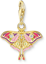 Thomas Sabo aranyozott színes lepke charm (2209-565-7)