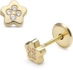 Lisa csillag forma gyerekfülbevaló - JTAG-0279 (JTAG-0279)