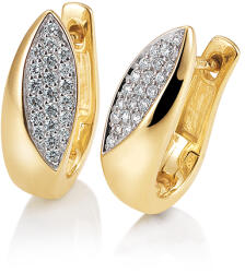 Arany ékszer Juta sárga arany fülbevaló - JTBR-6667 (JTBR-6667)