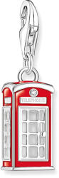 Thomas Sabo Londoni piros telefonfülke ezüst charm (2120-041-10)