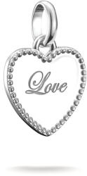 Thomas Sabo Ezüst szív alakú medál LOVE felirattal (CC1269-001-21)