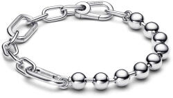Pandora ME fémgyöngyös és nagy szemű láncos ezüst karkötő - 592793C00-5 (592793C00-5)