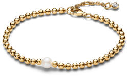 Pandora Kezelt édesvízi tenyésztett gyöngy és fémgyöngyök karkötő - 563173C01-20 (563173C01-20)