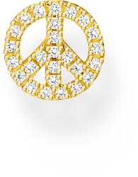 Thomas Sabo Aranyozott béke jel fél pár fülbevaló - H2218-414-14 (H2218-414-14)