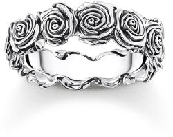 Thomas Sabo éjféli rózsa ezüst női gyűrű (TR2488-637-21-64)