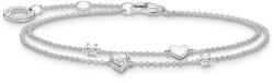 Thomas Sabo Ezüst dupla karkötő szív medállal (A2057-051-14-L19V)
