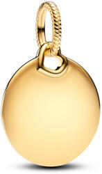 Pandora Moments Sárga arany színű gravírozható Medál - 368610C00 (368610C00)