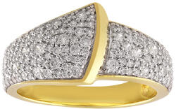 Arany ékszer Juta sárga arany gyűrű - JTIG-6760 (JTIG-6760)