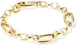 Thomas Sabo Aranyozott charm karkötő 3 nyitható szemmel (C1203-413-39-L15)