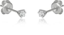 Moon Diamonds fehér arany fülbevaló - 30-00087-1255F (30-00087-1255F)