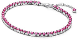 Pandora Szikrázó rózsaszín tenisz karkötő - 591469C04-20 (591469C04-20)