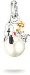 Thomas Sabo X PEANUTS Ezüst Snoopy és Woodstock connect medál gyönggyel (CC1308-427-14)