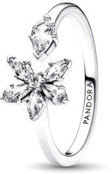 Pandora Szikrázó herbárium nyitott Ezüst Gyűrű - 192611C01-54 (192611C01-54)