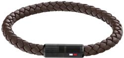 Tommy Hilfiger Casual Leather Braided 19cm férfi karkötő THJ2790668 - THJ2790668 (THJ2790668)