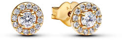 Pandora Kerek pavé glória gombfülbevaló - 263019C01 (263019C01)