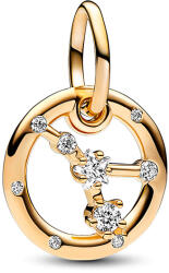 Pandora Moments Rák csillagjegy függő sárga arany színű charm - 762708C01 (762708C01)
