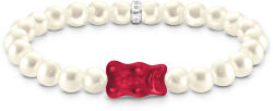 Thomas Sabo x HARIBO piros gumimaci gyöngy női karkötő (A2154-017-10-L17)