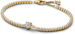 Pandora Szikrázó szív teniszkarkötő - 560041C01-16 (560041C01-16)