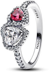 Pandora Glória szívek gyűrű - 193662C01-60 (193662C01-60)