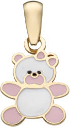 Lisa Jewelry for Kids mackó sárga arany medál - JTAG-4211 (JTAG-4211)