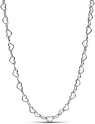 Pandora összefonódó szívek collier nyaklánc - 393334C00-45 (393334C00-45)