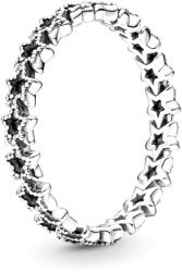 Pandora Aszimmetrikus csillagok karika ezüst gyűrű - 190029C00-60 (190029C00-60)
