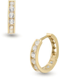 Arany ékszer Juta sárga arany fülbevaló - JTTC-5579 (JTTC-5579)