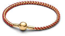 Pandora Piros zsinór kígyólánc karkötő - 563816C01-16 (563816C01-16)