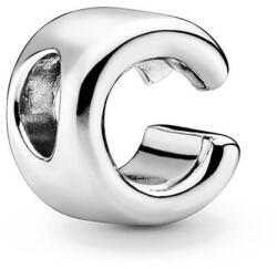 Pandora Moments C betű ezüst charm (797457)