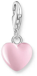 Thomas Sabo Rózsaszín szív charm (1993-007-9)