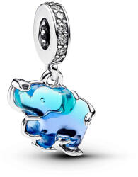 Pandora kék muranói üveg elefánt függő charm - 793339C01 (793339C01)