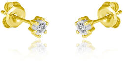 Moon Diamonds sárga arany fülbevaló - 30-01496-1251F (30-01496-1251F)