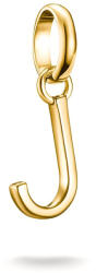 Thomas Sabo Aranyozott "J" betű connect medál (CC1216-413-39)