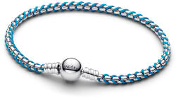 Pandora Kék zsinór kígyólánc karkötő - 593816C01-18 (593816C01-18)