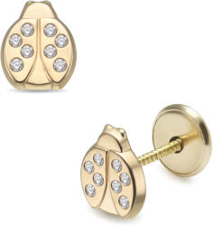 Lisa szálló katica gyerek fülbevaló - JTAG-0693 (JTAG-0693)