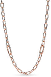 Pandora ME Nagy szemű láncos rozé arany nyaklánc - 389685C00-50 (389685C00-50)