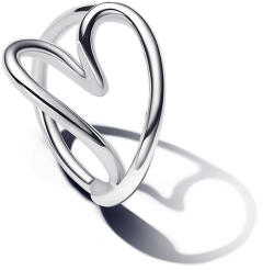 Pandora Organikus formájú szív gyűrű - 193288C00-54 (193288C00-54)