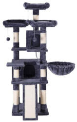 SONGMICS XXL Macska lakás 168 cm, Füstös szürke (PCT019G01)