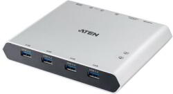ATEN - 2 portos 4K DisplayPort USB-C KVM kapcsoló tápellátással - US3311-AT-G (US3311-AT-G)