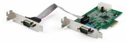 StarTech - 2 portos PCI Express RS232 soros adapterkártya - PEX2S953LP (PEX2S953LP)