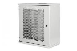 ASSMANN Dulap de rețea suspendat 19" 12U rack 540x400, ușă perforată, gri, nedivizat, neasamblat, 60kg 595x540x400 mm, ușă frontală perforată, gri (DN-19-12U-S-PD)