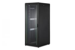 ASSMANN Dulap de rețea vertical Unique 19" 42U rack 800x1000, uși frontale din sticlă, negru, 800kg 2053x800x1000 mm, culoare neagră (RAL 9005) (DN-19 42U-8/10-B-1)