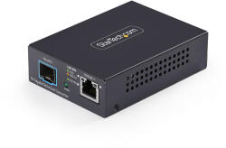 Startech StarTech. com MCM10G6SSFP hálózati média konverter 10000 Mbit/s Multi-mode, Single-mode Fekete (MCM10G6SSFP)