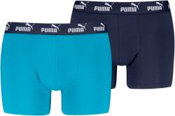 PUMA Elements Basic Boxers 2P férfi boxer XL / kék/világoskék