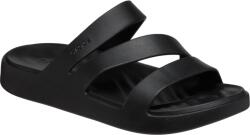 Crocs Getaway Strappy női papucs Cipőméret (EU): 37 - 38 / fekete