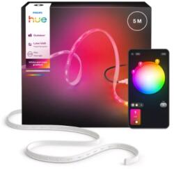 Philips Banda LED Smart Philips Hue Flux Outdoor Lightstrip RGB Lungime 5M IP67 Alb (308897000)