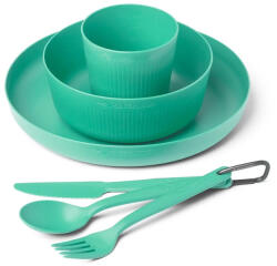 Sea to Summit Camp Dinnerware Set - 6 pcs étkészlet zöld