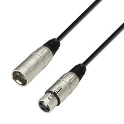 Adam Hall 3STAR MIC XLR 15M - Cablu microfon XLR tata - XLR mama (K3MMF1500)