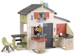 Smoby Căsuța Prietenilor cu colet poștal Friends House Life Smoby extensibilă cu filtru UV (SM810300-H) Casuta pentru copii